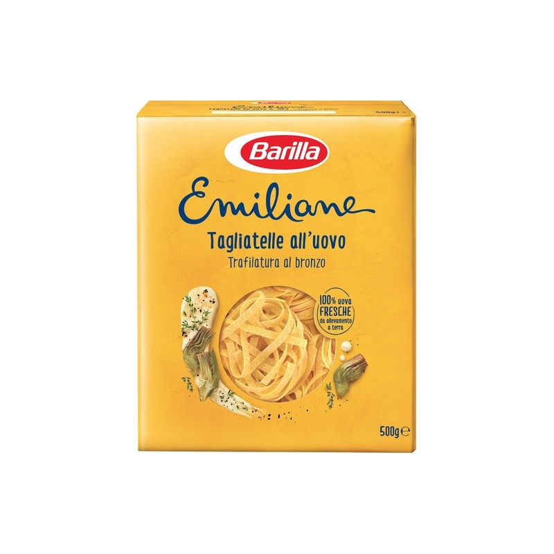 PASTA BARILLA TAGLIATELLE ALL' UOVO 500GX12 - Gusti d'Italia